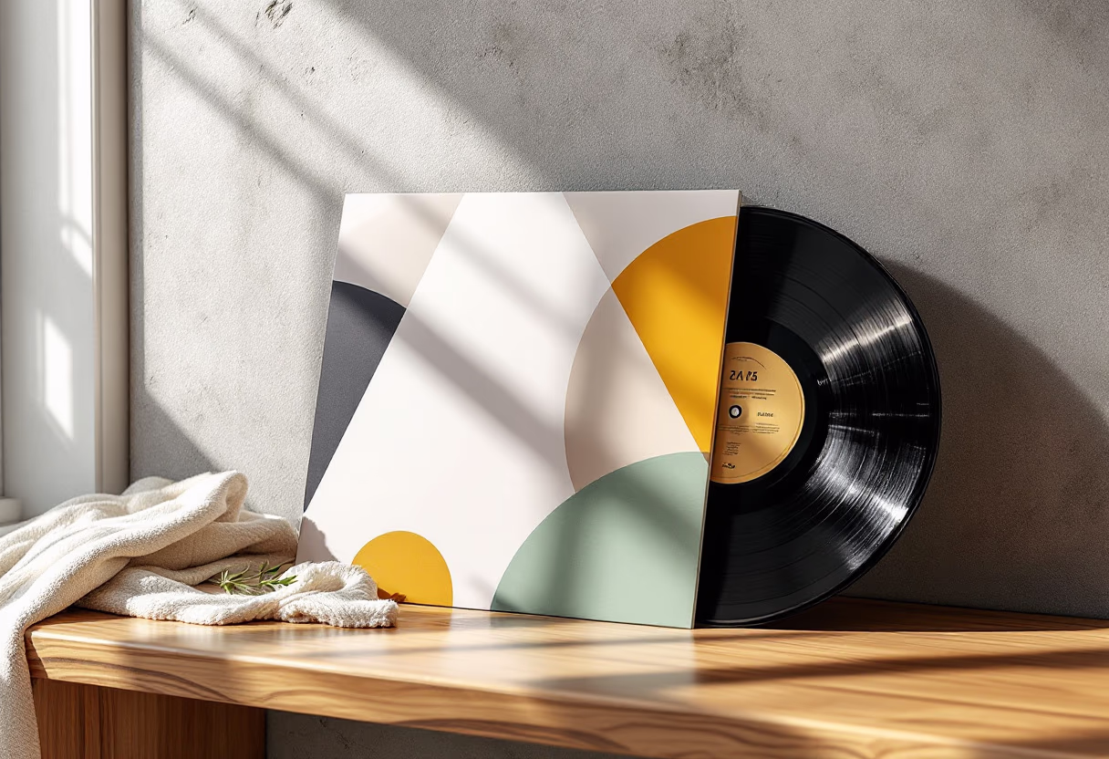 image of album cover (for a musician & band)