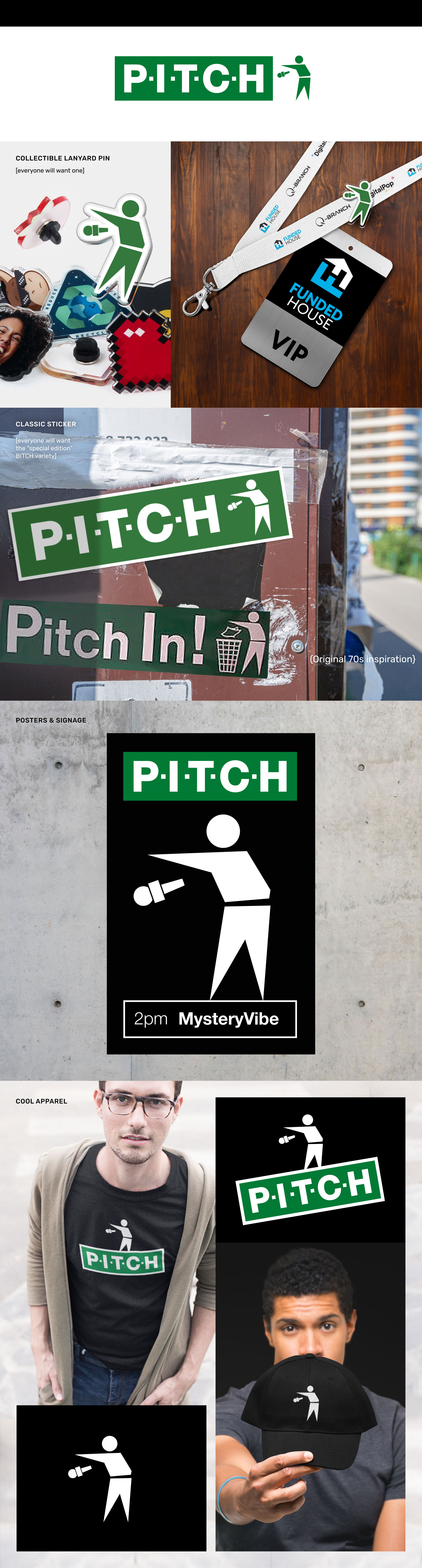 branding and identity for PITCH program