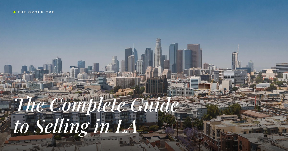 Downtown Los Angeles skyline with multifamily apartment buildings