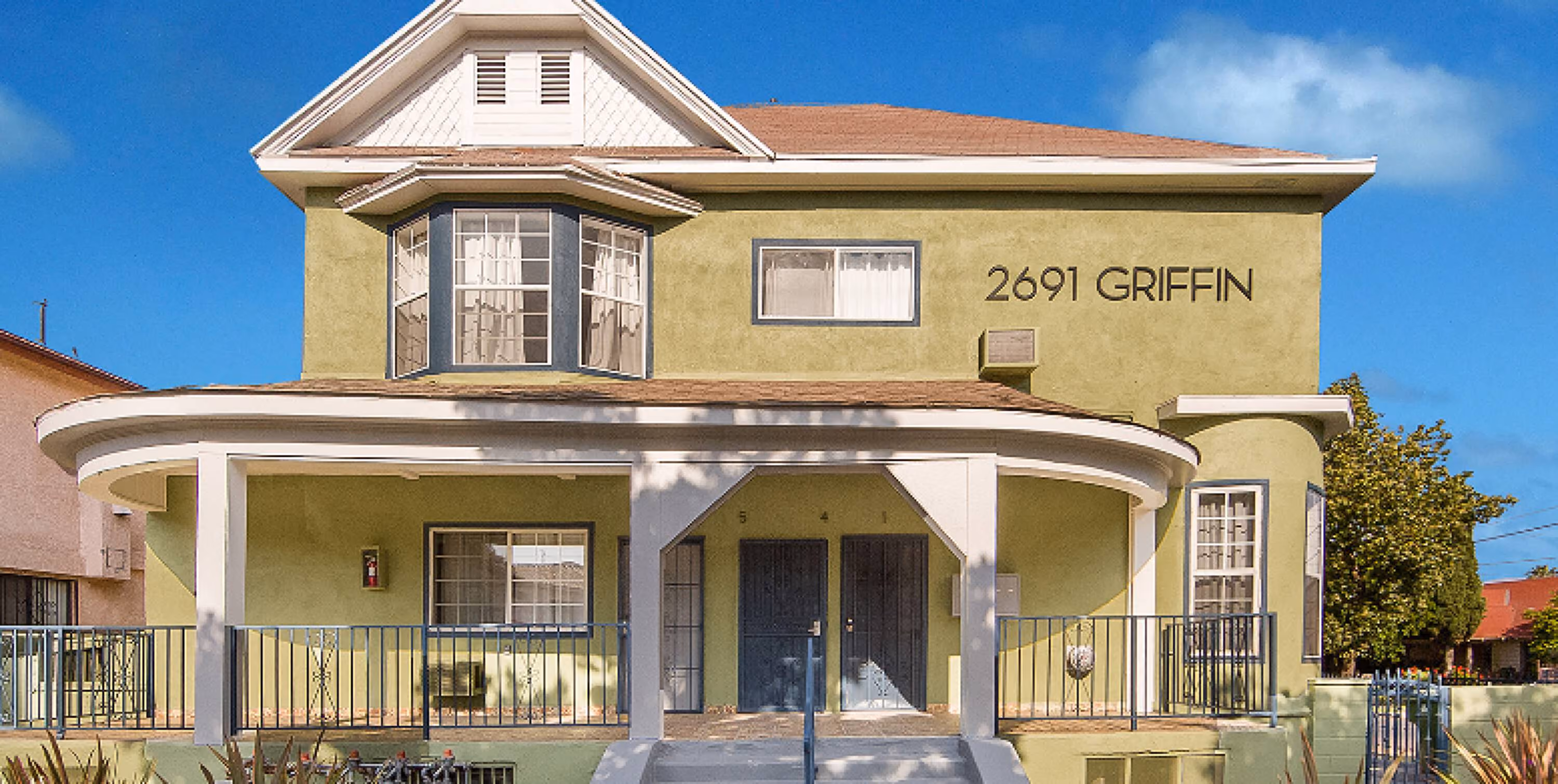 9-unit multifamily apartment building at 2691 Griffin Avenue, Los Angeles, CA