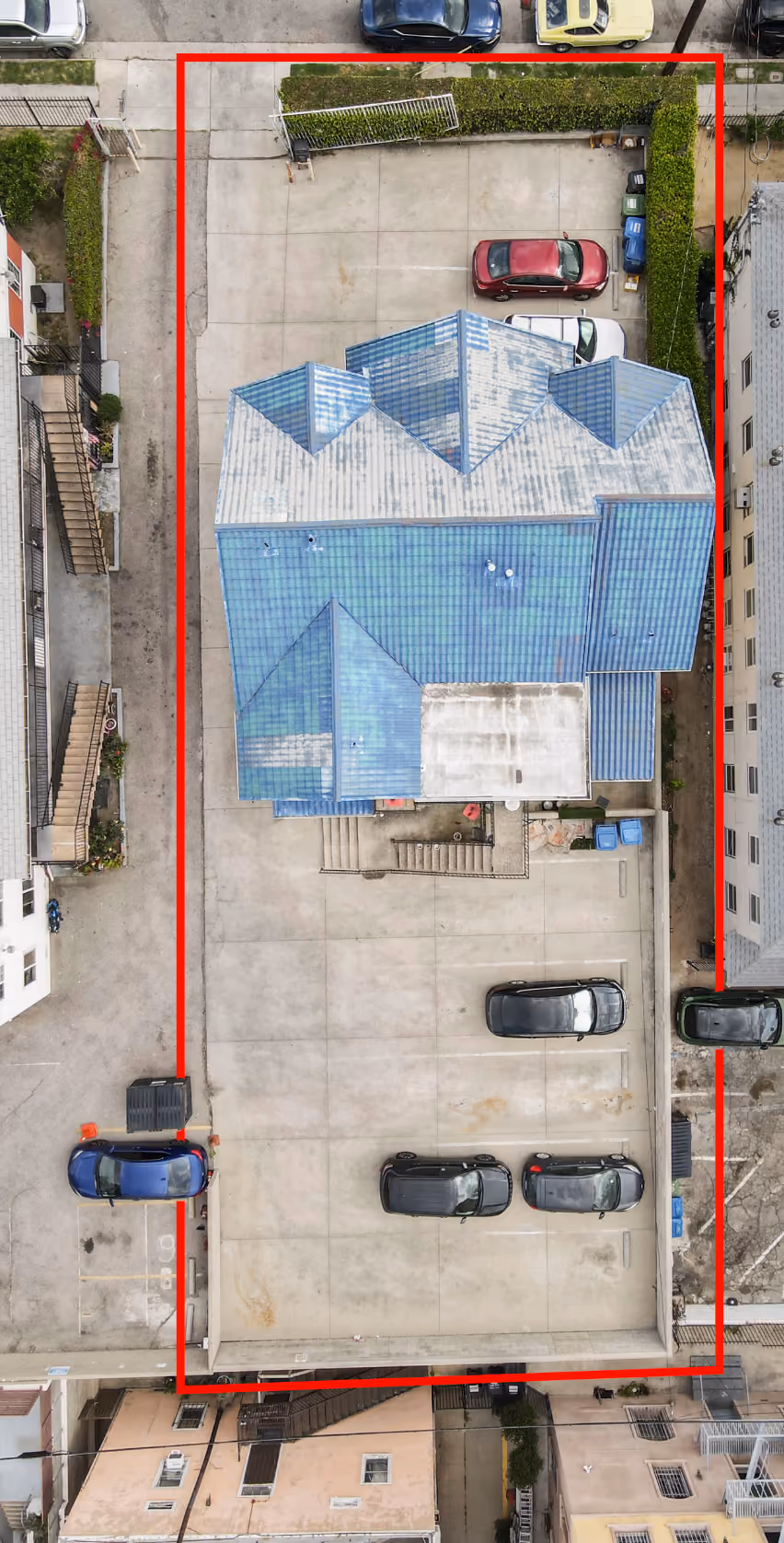 Multifamily property at 2749 James M Wood Blvd, Los Angeles, CA 90006