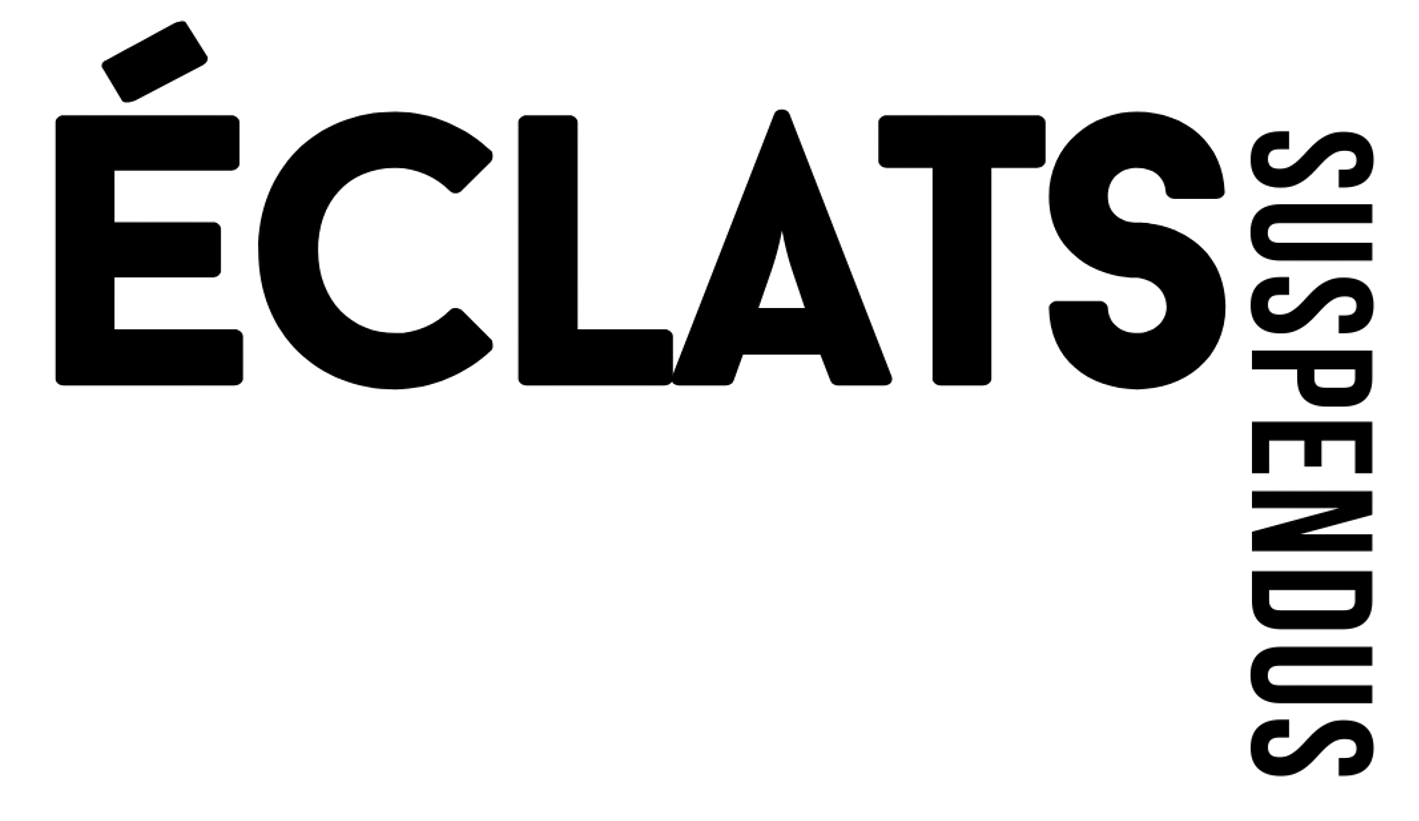 Logo avec le texte ÉCLATS Suspensions.