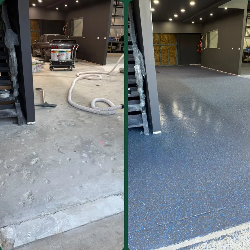 B2R motorsport before and after Ingleburn