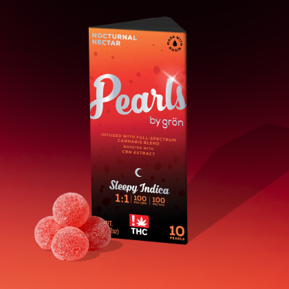 Grön Edibles Bite Club Nocturnal Nectar Pearls 