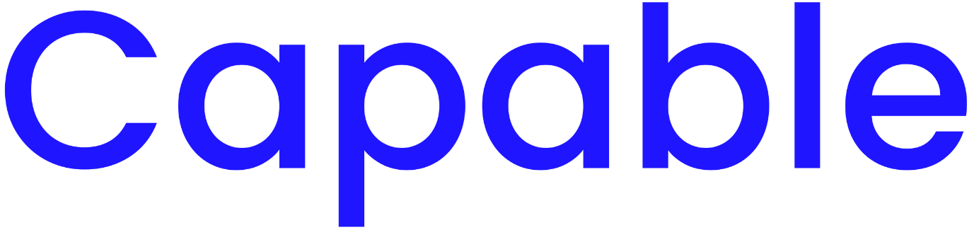 Capable Typeface
