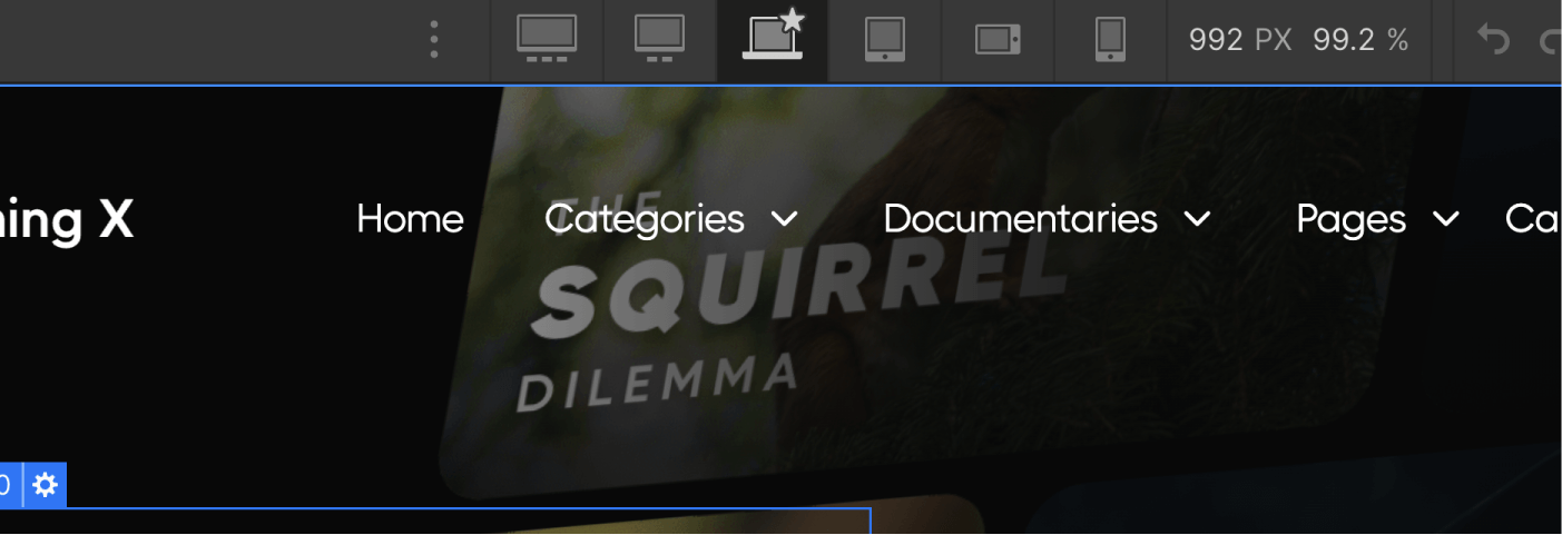 Responsive Design - Streaming X Webflow Template