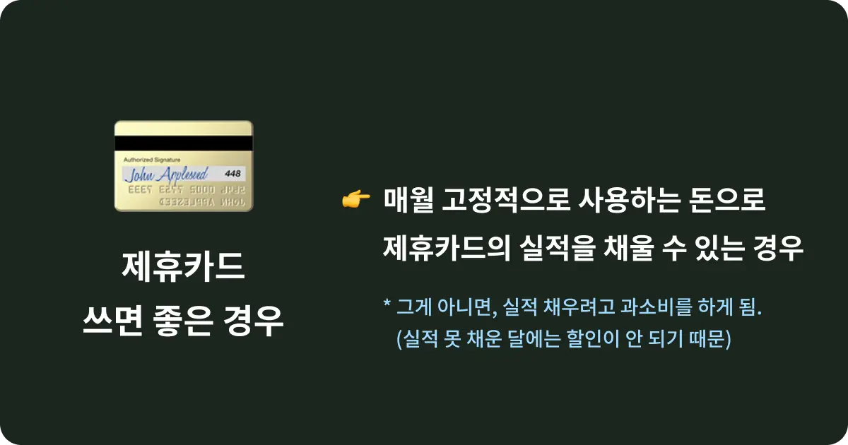 인터넷 가입 제휴카드 쓰면 유리한 경우
