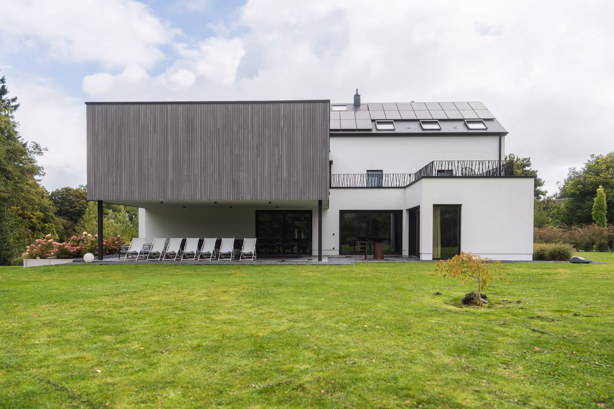 Buitenkant van het huisje Moulin de la Piérie