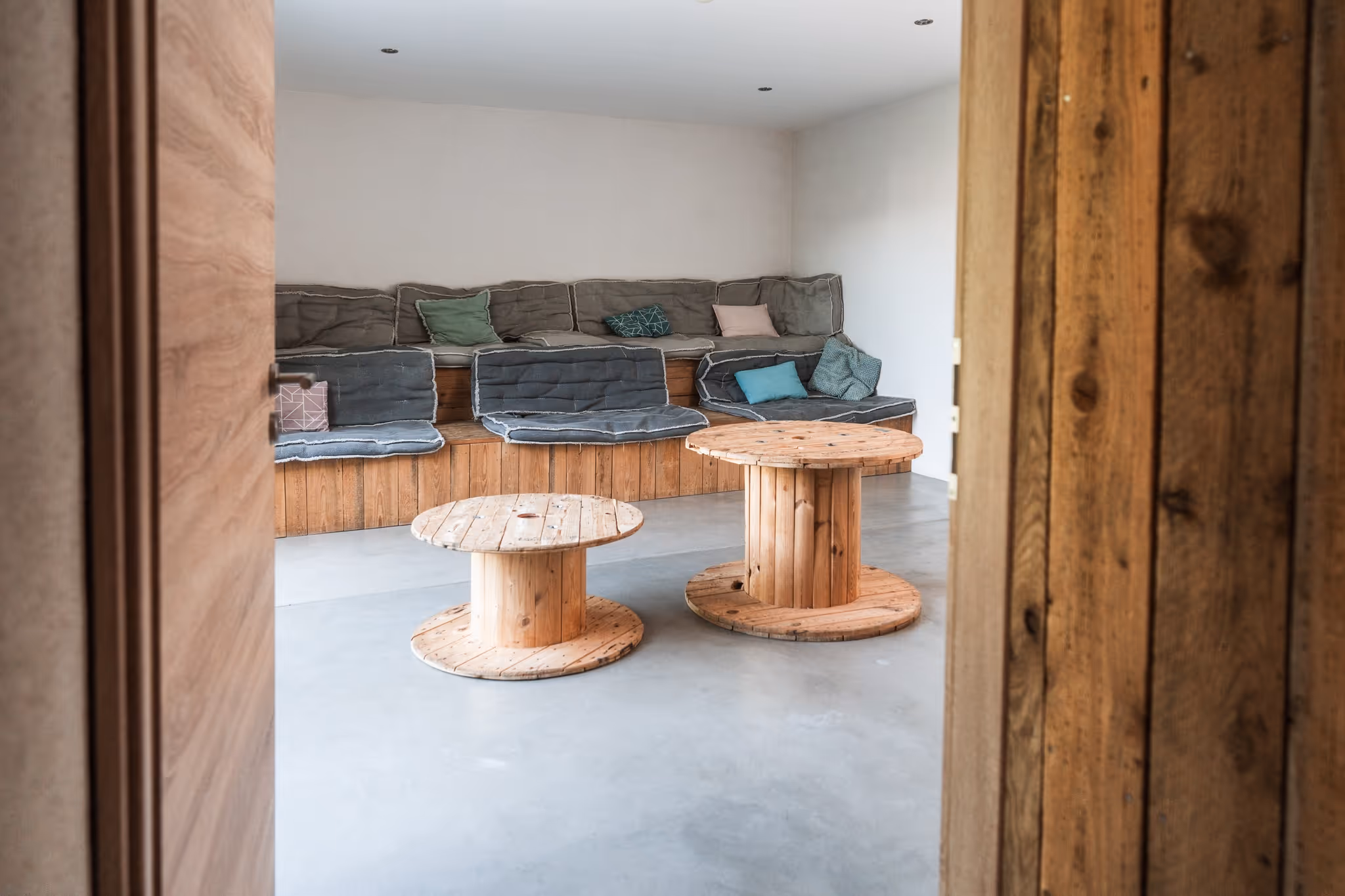Bioscoop in de Ardennen in het huisje 