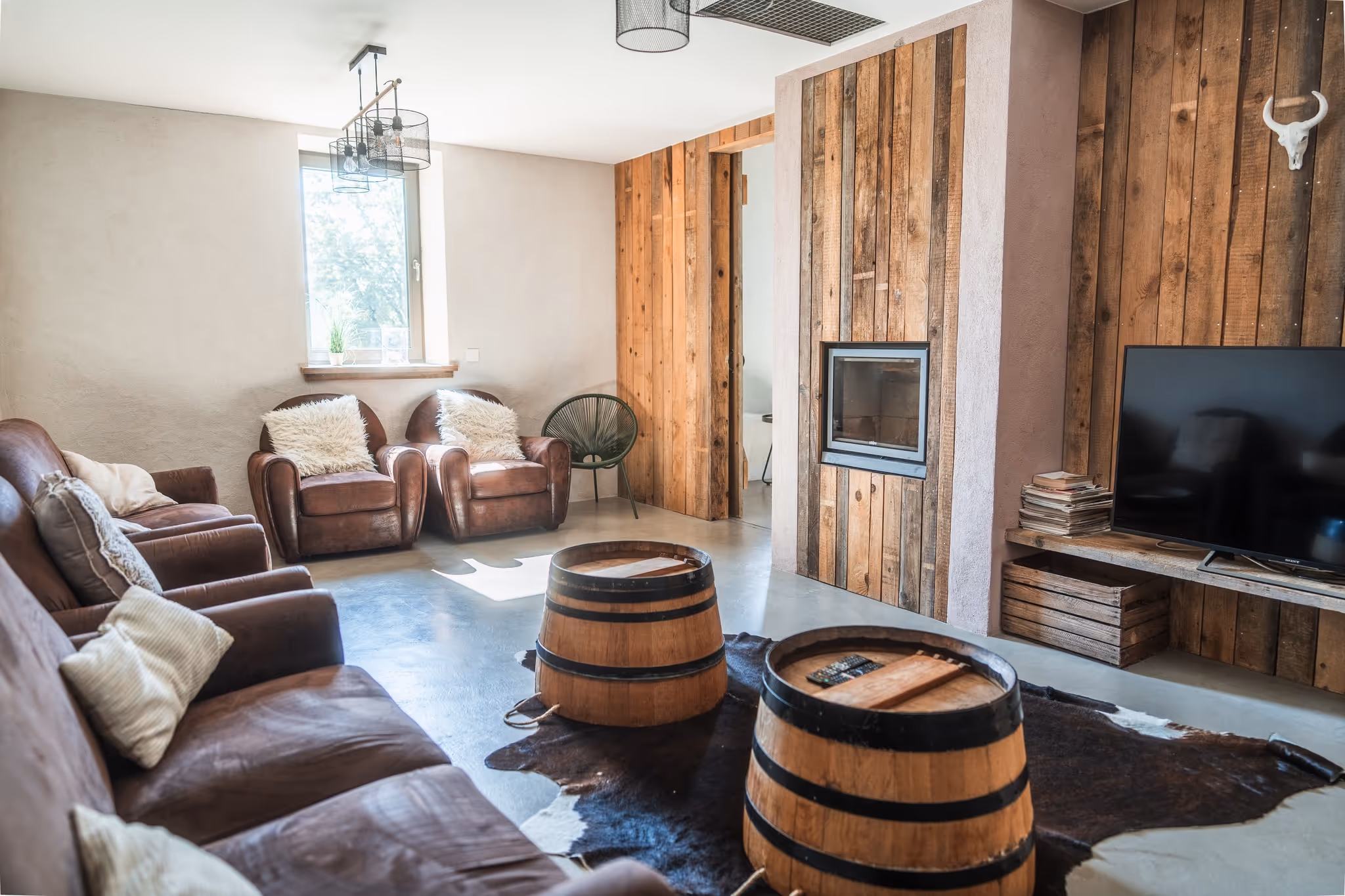 Woonkamer in de Ardennen te huur