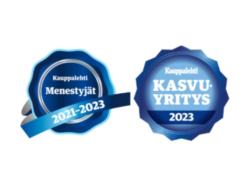 Olemme jatkaneet vahvaa kasvua vuosina 2021-2023 haastavista markkinatilanteista huolimatta.