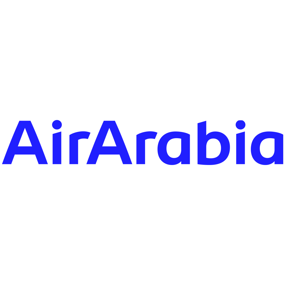 Logo of Air Arabia for Mindset Media project.