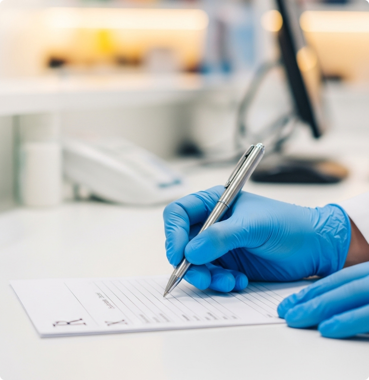 Physician offering medical guidance in on-demand video resource.