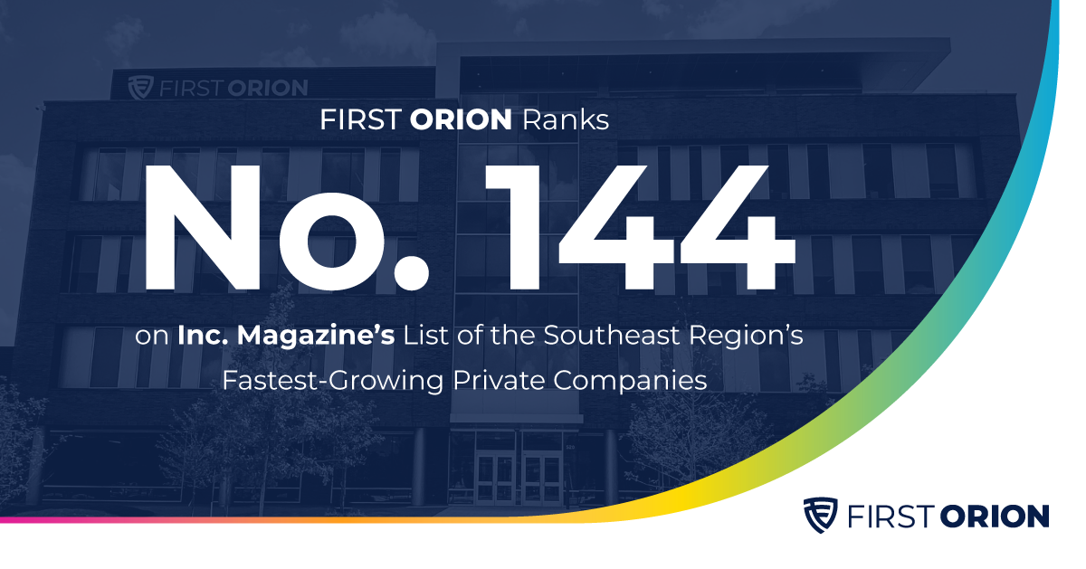 First Orion Makes List of Fastest Growing Companies by Inc. Magazine