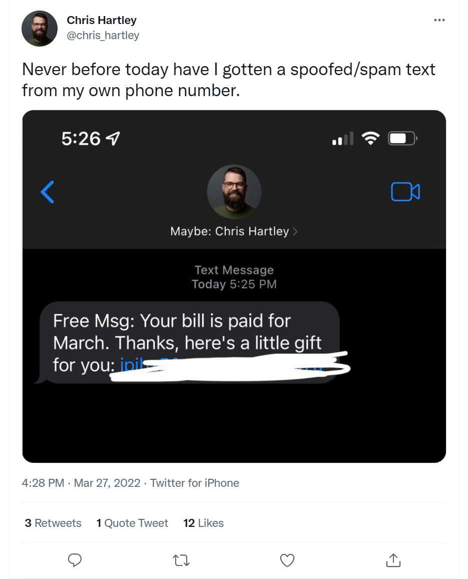 text-scam-from-own-phone-number
