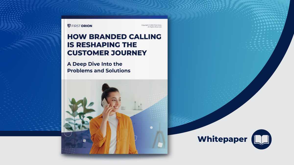 Branded Calling is Reshaping the Customer Journey — First Orion case study cover image