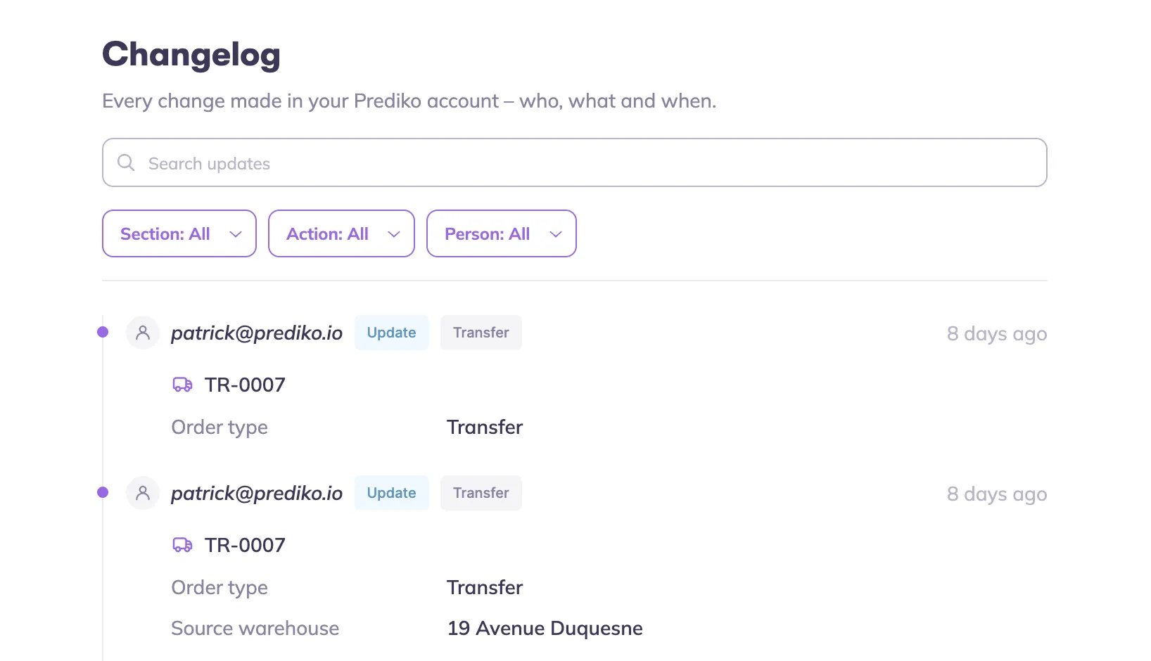 Changelog