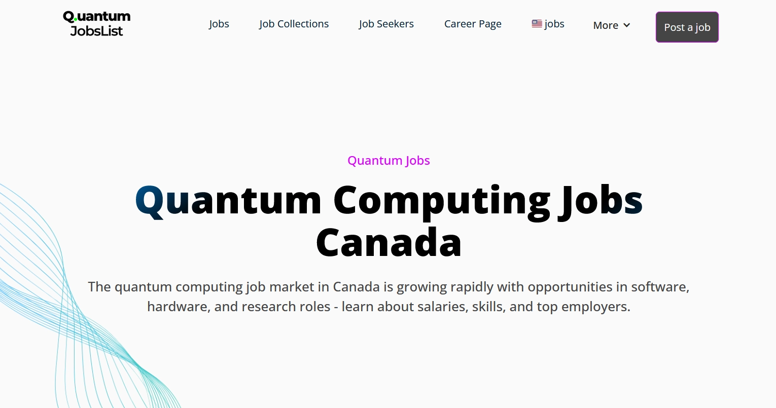 Quantum Computing Jobs Canada