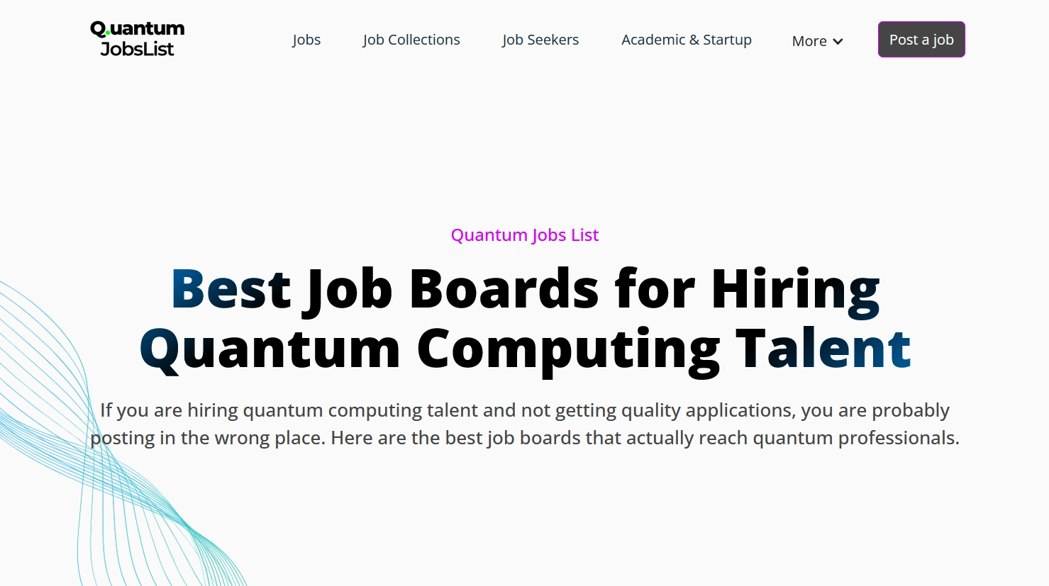 Best Job Boards for Hiring Quantum Computing Talent in 2026