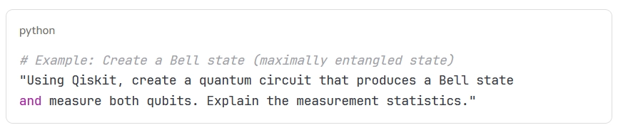Typical Programming Tasks: Basic Circuit Construction: