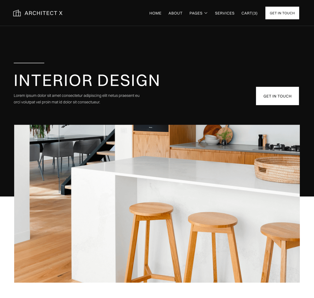 Service Single - Architect X Webflow Template