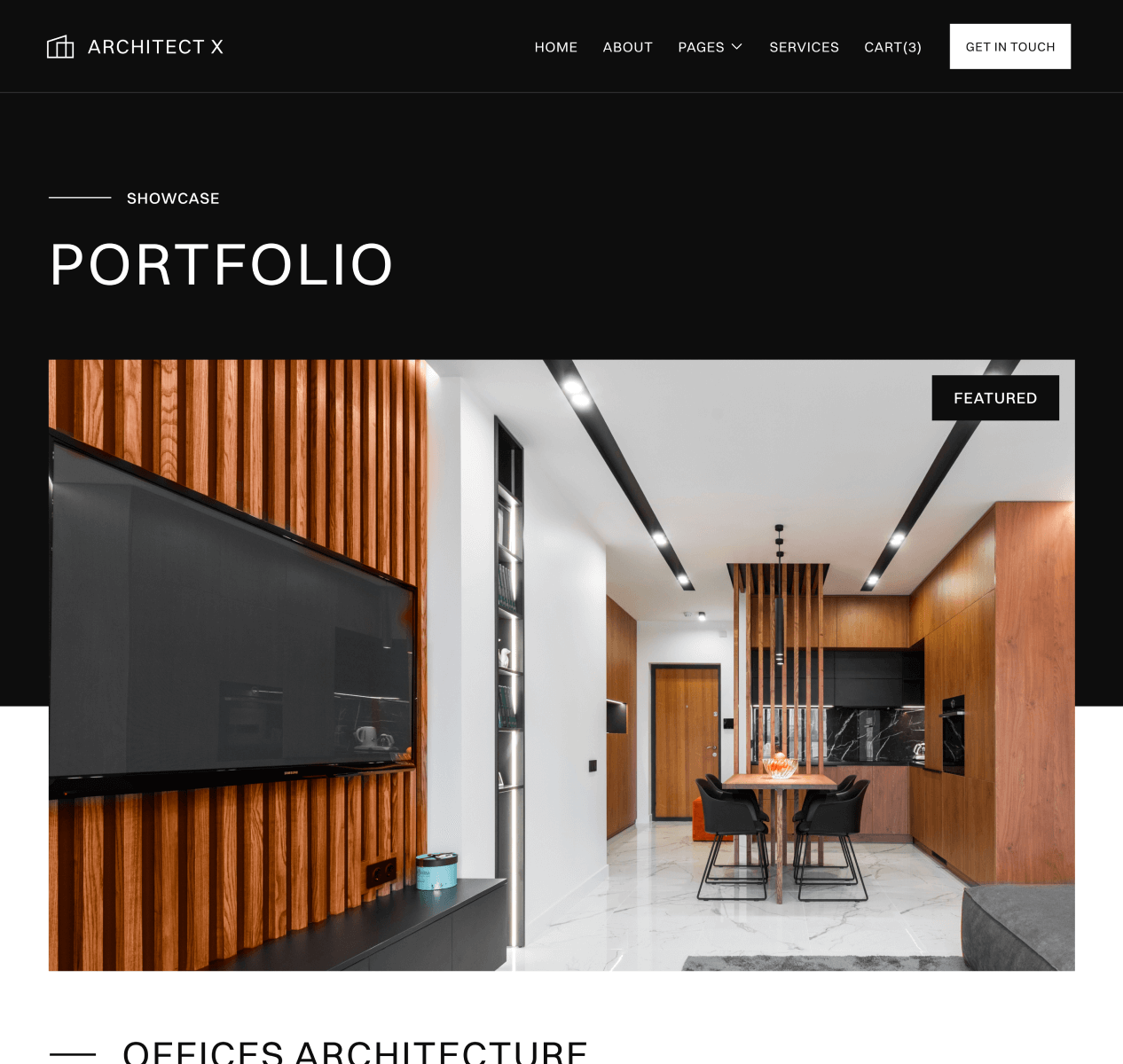 Portfolio - Architect X Webflow Template