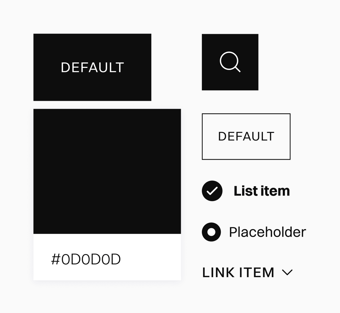 Styles And Symbols - Architect X Webflow Template