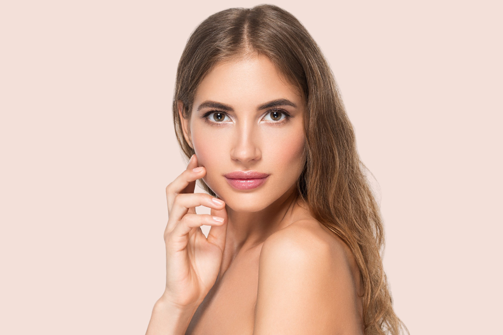 A woman posing a bit.