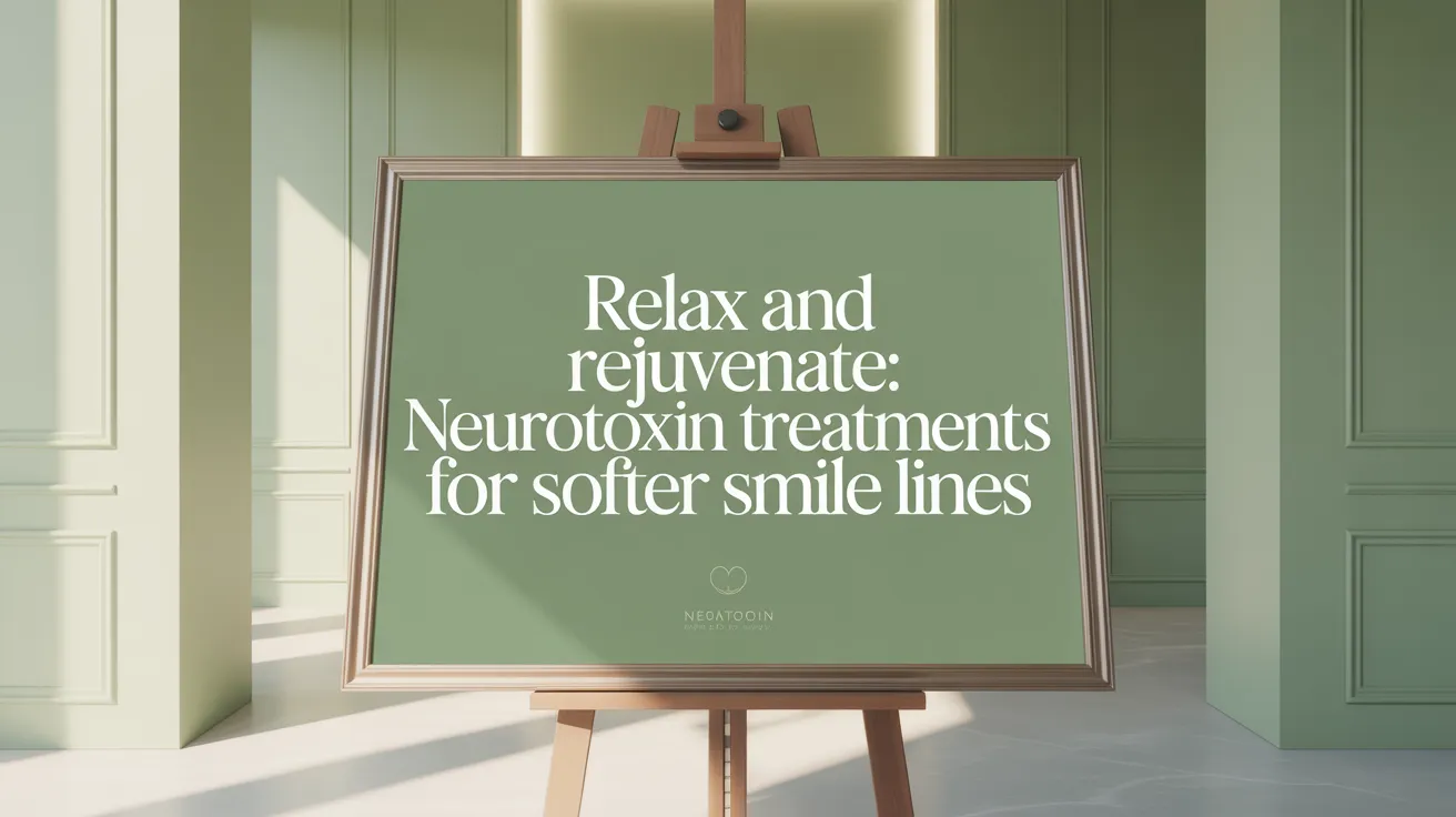 Relax and Rejuvenate: Neurotoxin Treatments for Softer Smile Lines