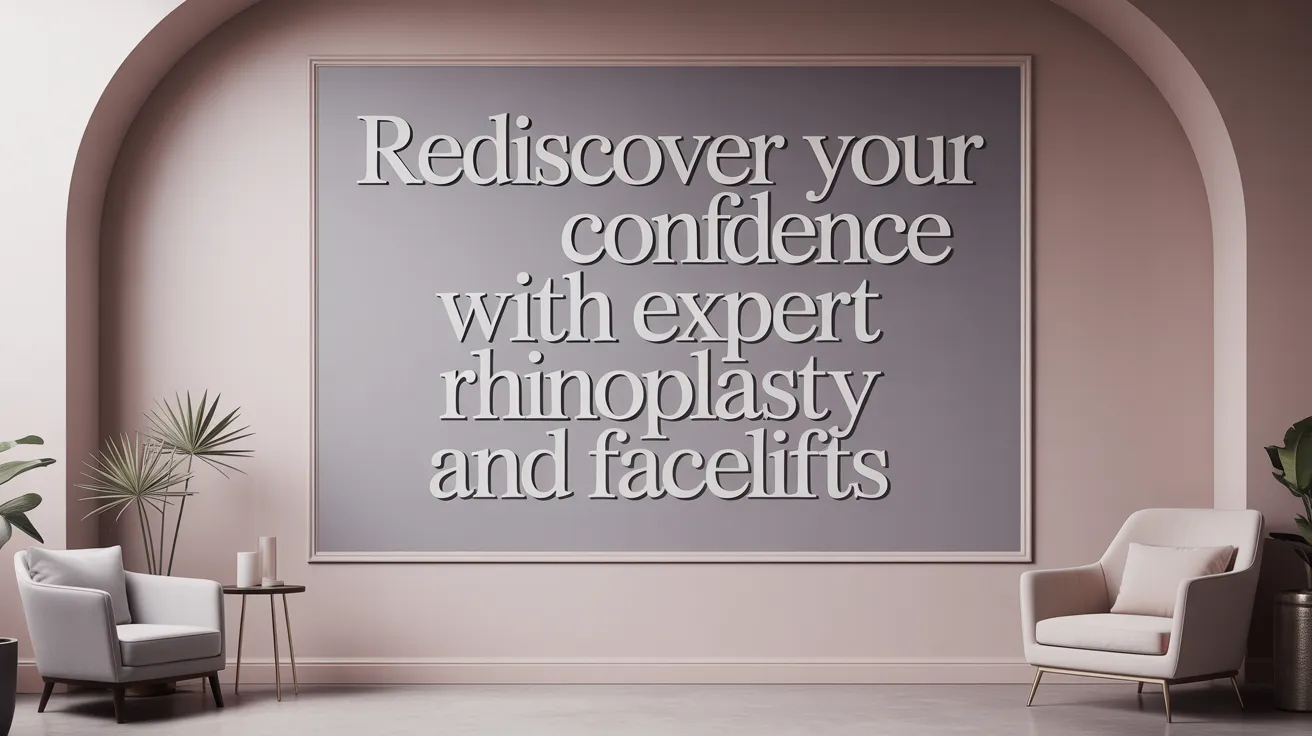 Rediscover Your Confidence with Expert Rhinoplasty and Facelifts