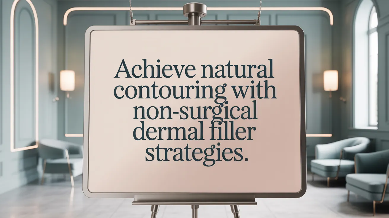 Achieve natural contouring with non-surgical dermal filler strategies.