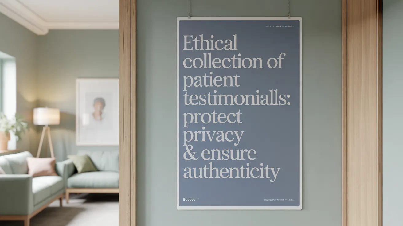 Ethical Collection of Patient Testimonials: Protect Privacy &amp; Ensure Authenticity
