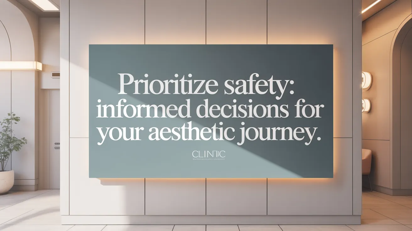 Prioritize Safety: Informed Decisions for Your Aesthetic Journey