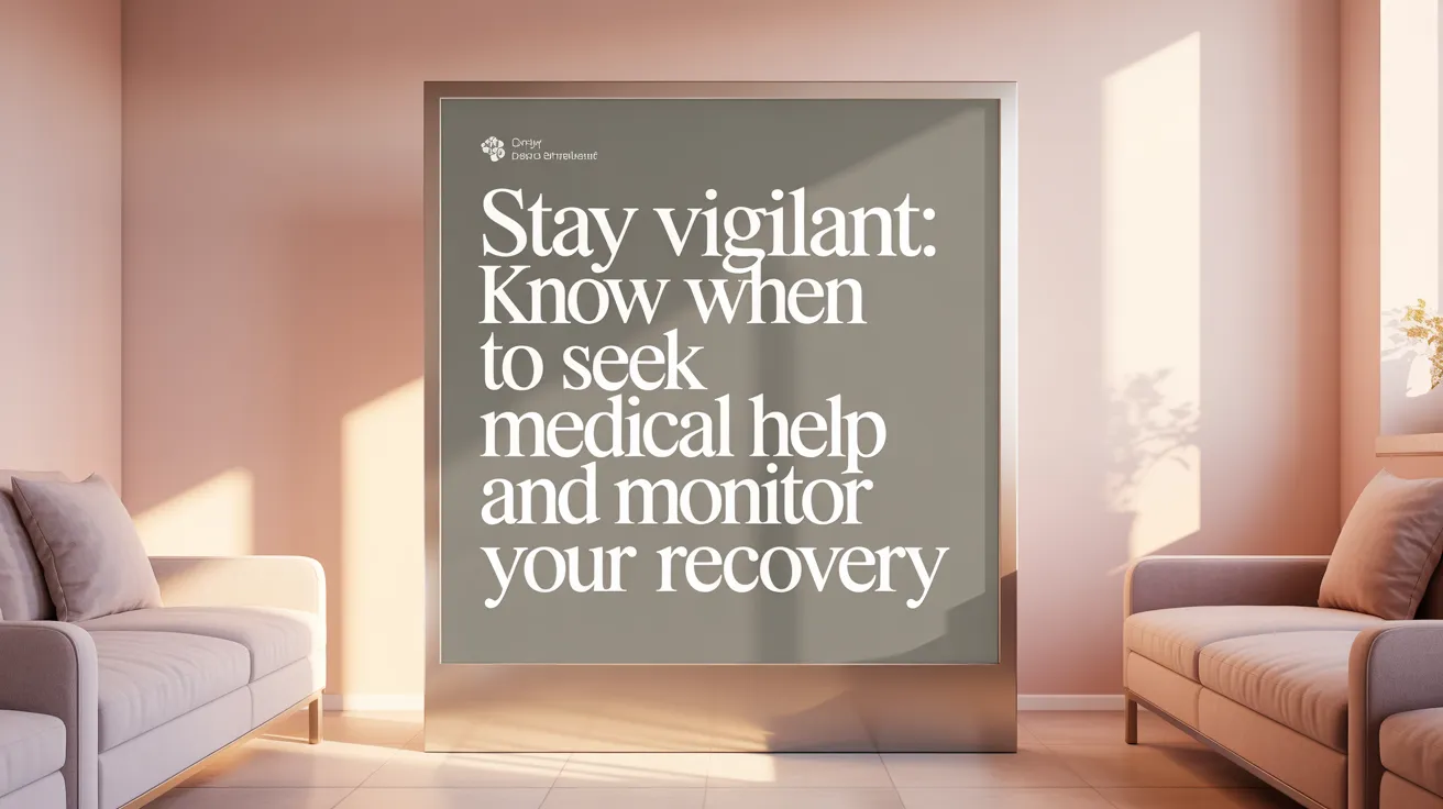 Stay Vigilant: Know When to Seek Medical Help and Monitor Your Recovery