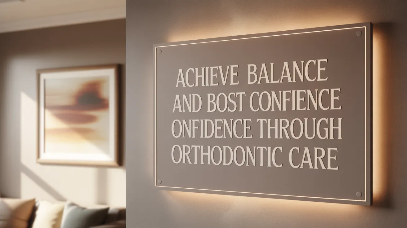 Achieve Balance and Boost Confidence Through Orthodontic Care