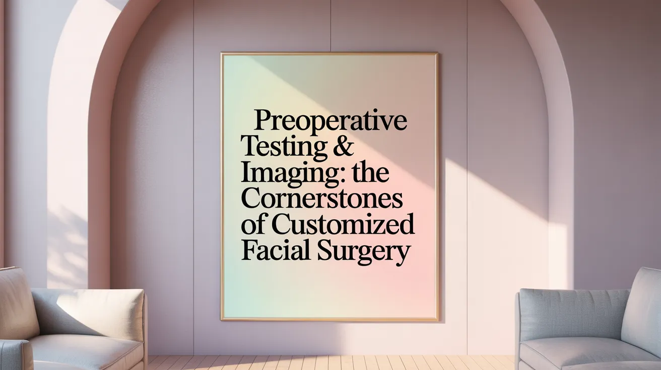 Preoperative Testing &amp; Imaging: The Cornerstones of Customized Facial Surgery