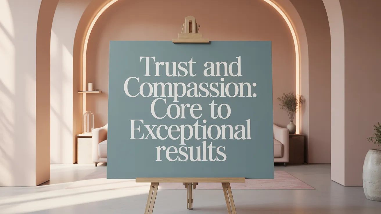Trust and Compassion: Core to Exceptional Results
