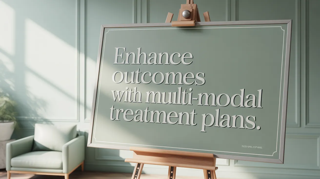 Enhance outcomes with multi-modal treatment plans.