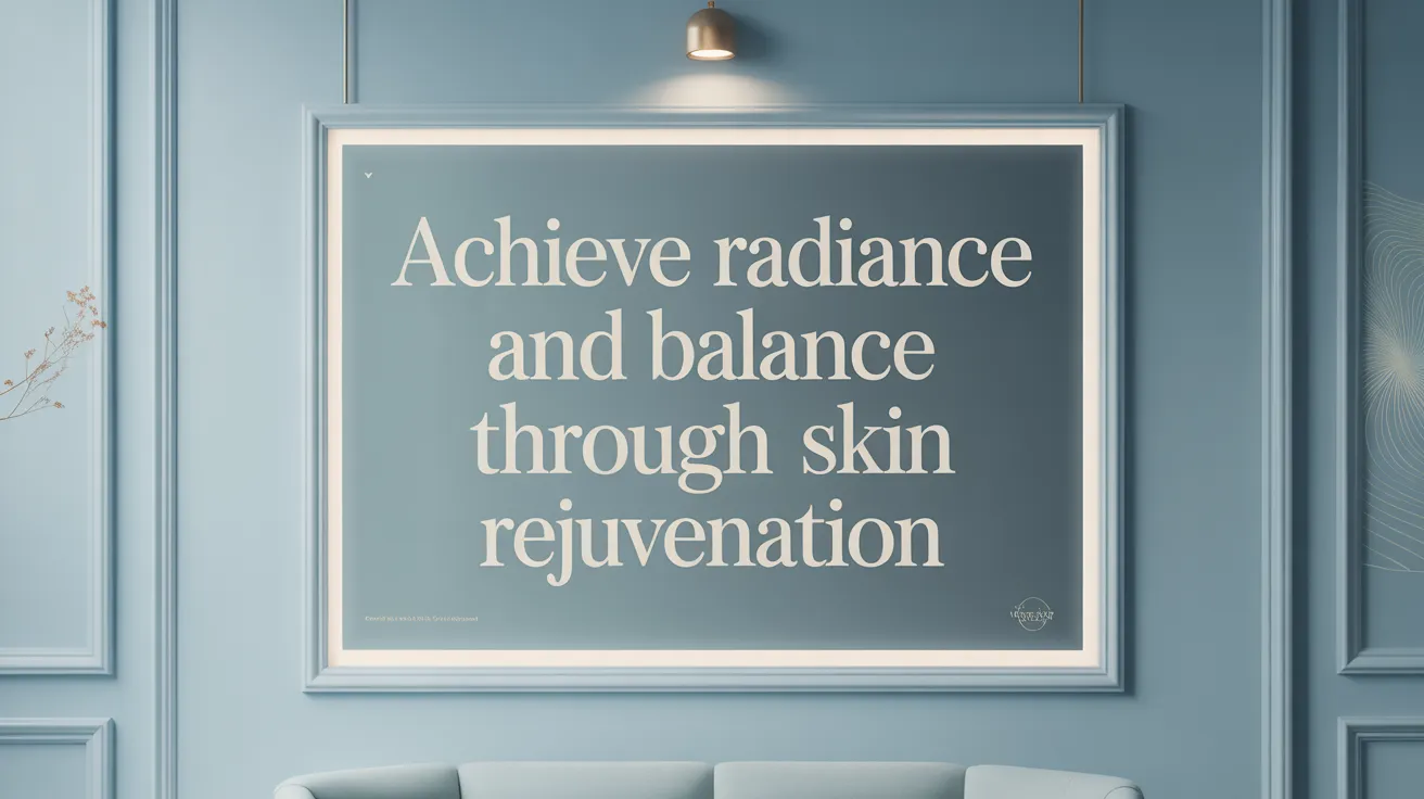 Achieve Radiance and Balance Through Skin Rejuvenation