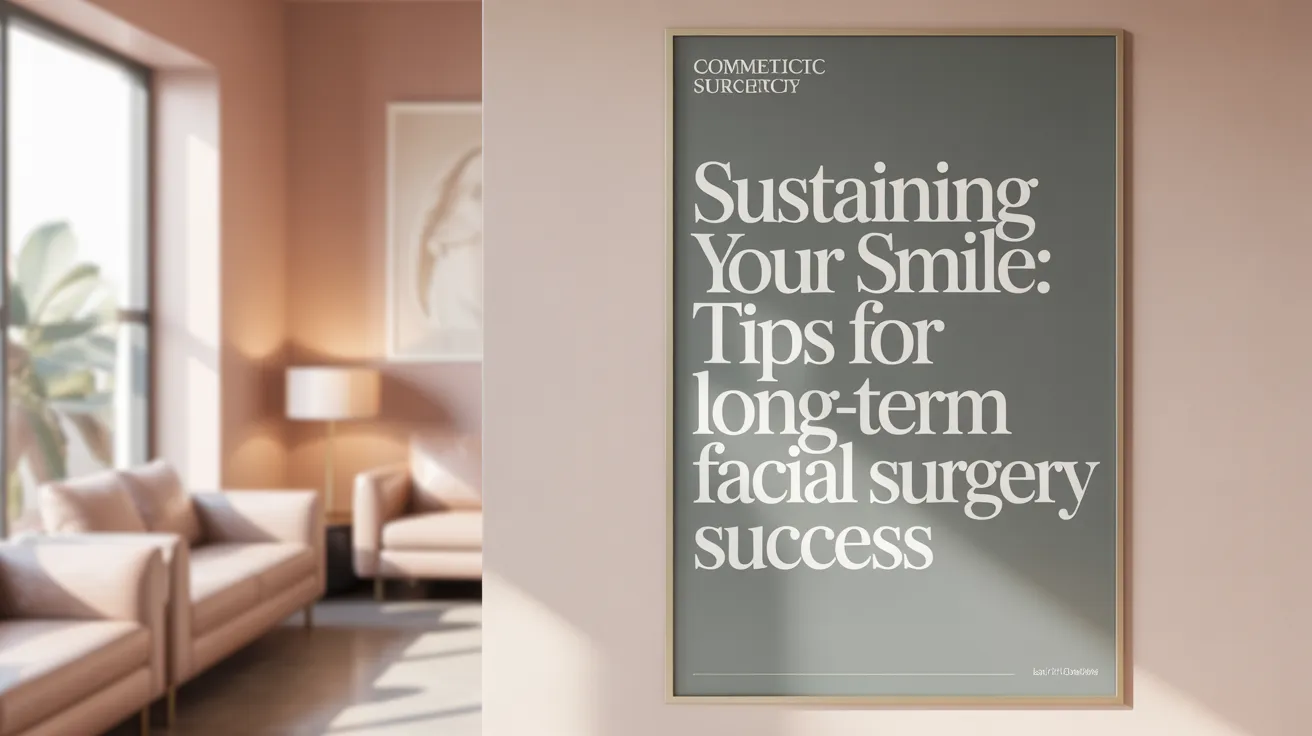 Sustaining Your Smile: Tips for Long-Term Facial Surgery Success