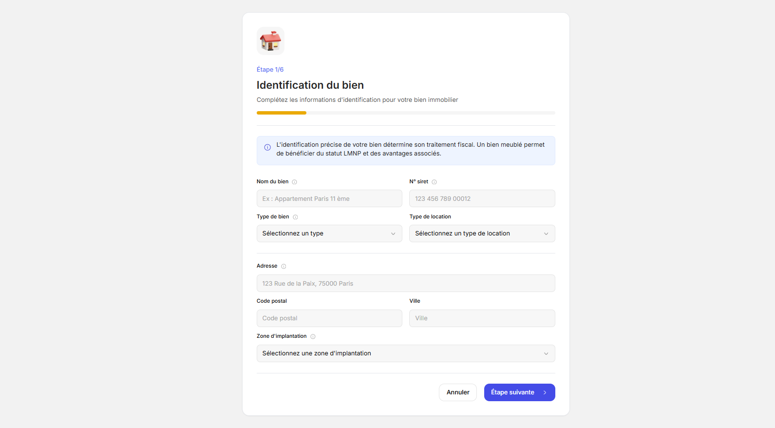 Identification du bien