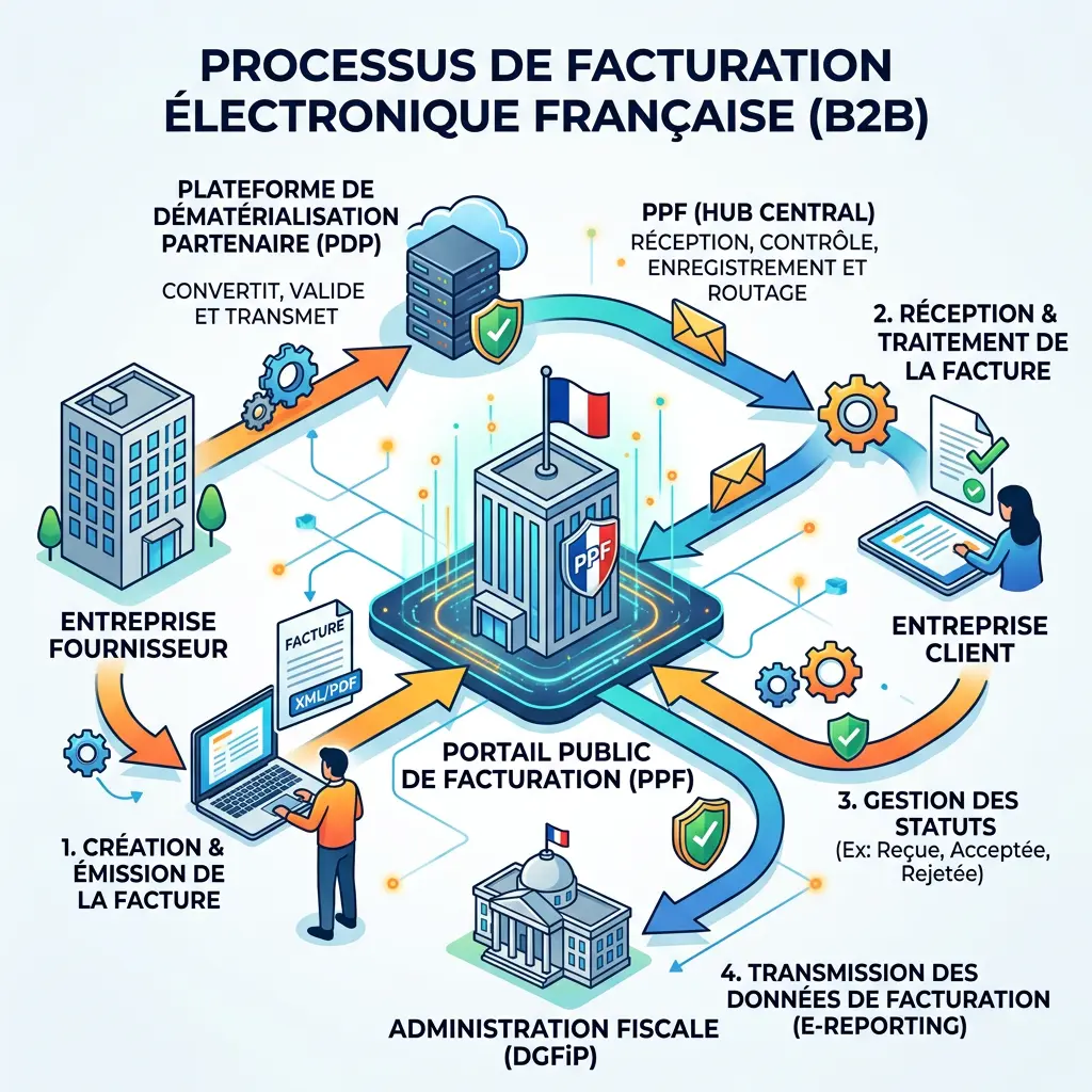 Facturation électronique 2026 : obligation LMNP et adhésion à une plateforme agréée avant le 1er septembre