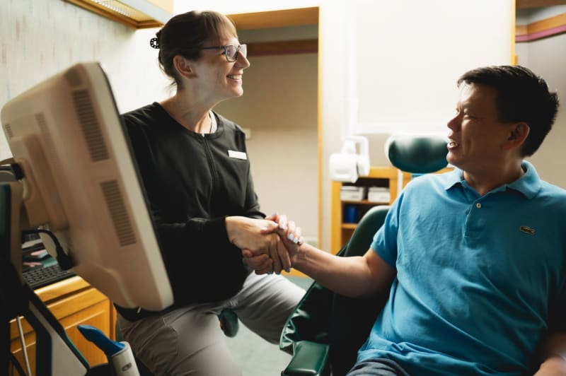Same-day dental implants procedure at Westfield Smiles showing modern implant technology and patient care in Westfield, NJ