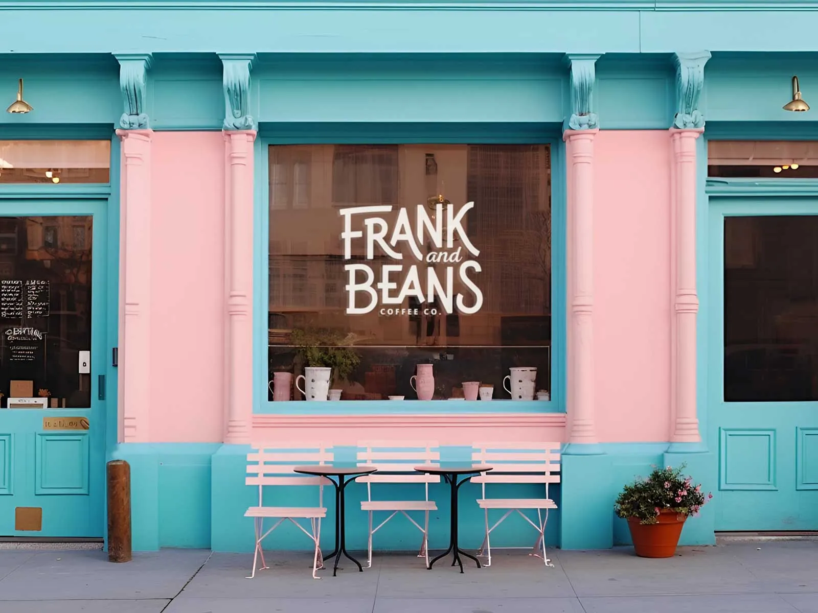 frank and beans store front