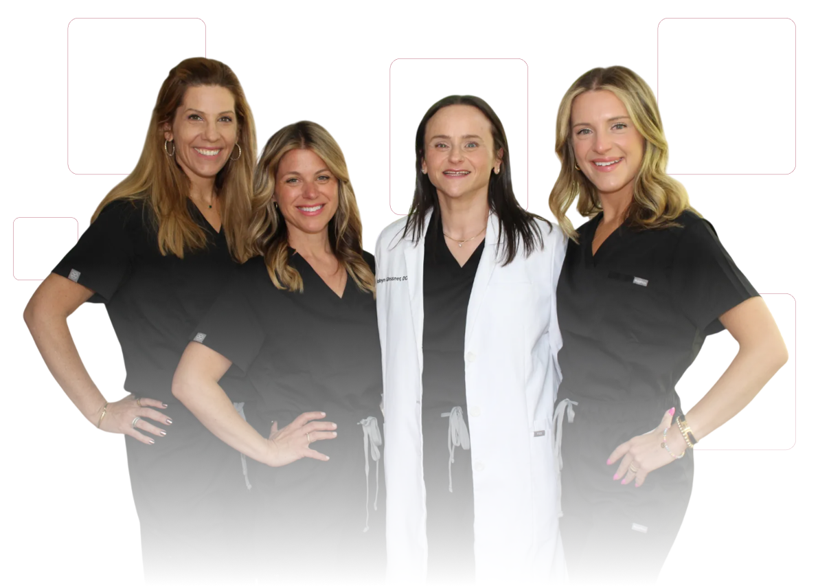 pregnant woman with her hands on her belly