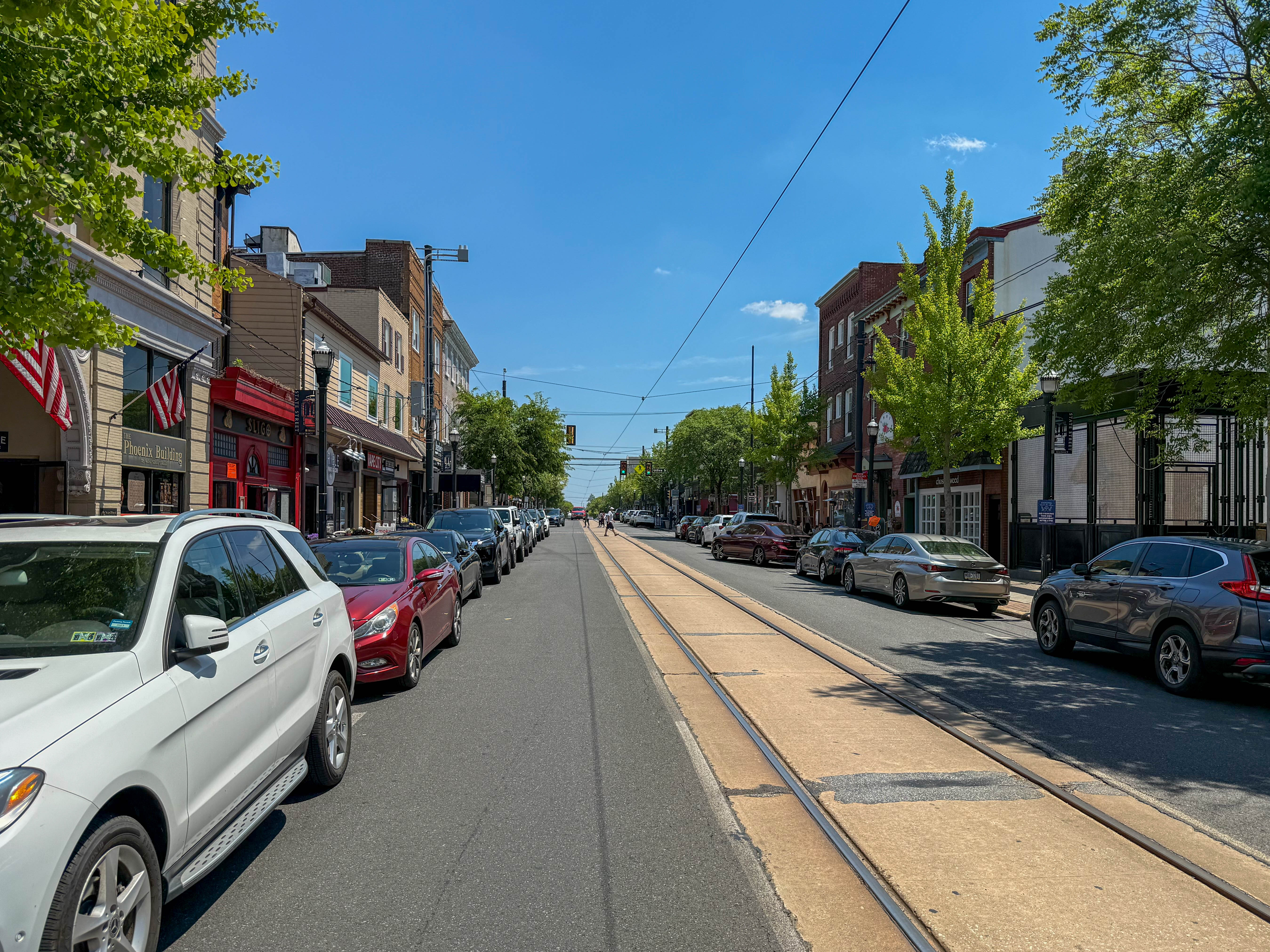 West State Street in Media, Pennsylvania serving the local community