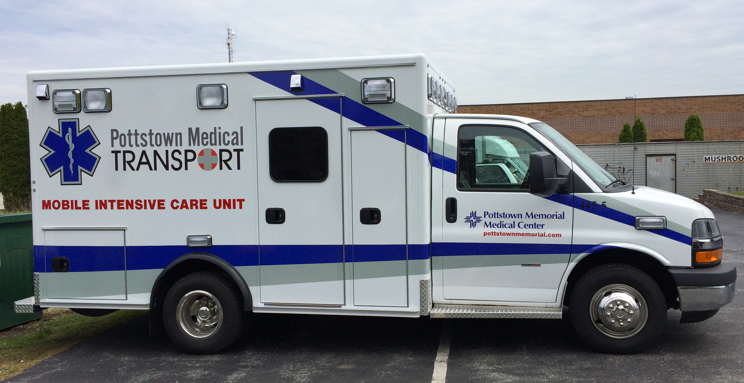 3M vinyl-wrapped ambulance