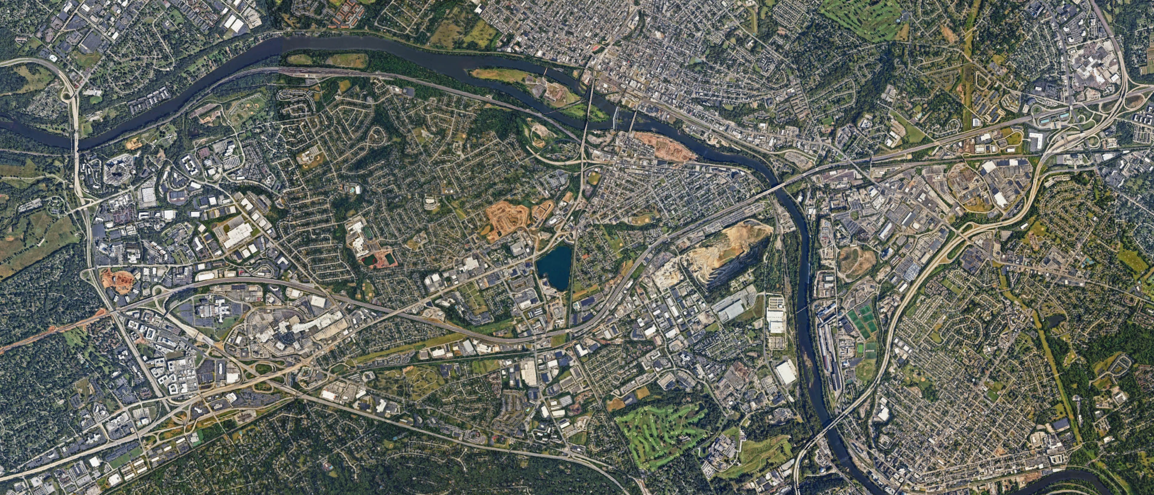 Map of King of Prussia, Pennsylvania serving the local community