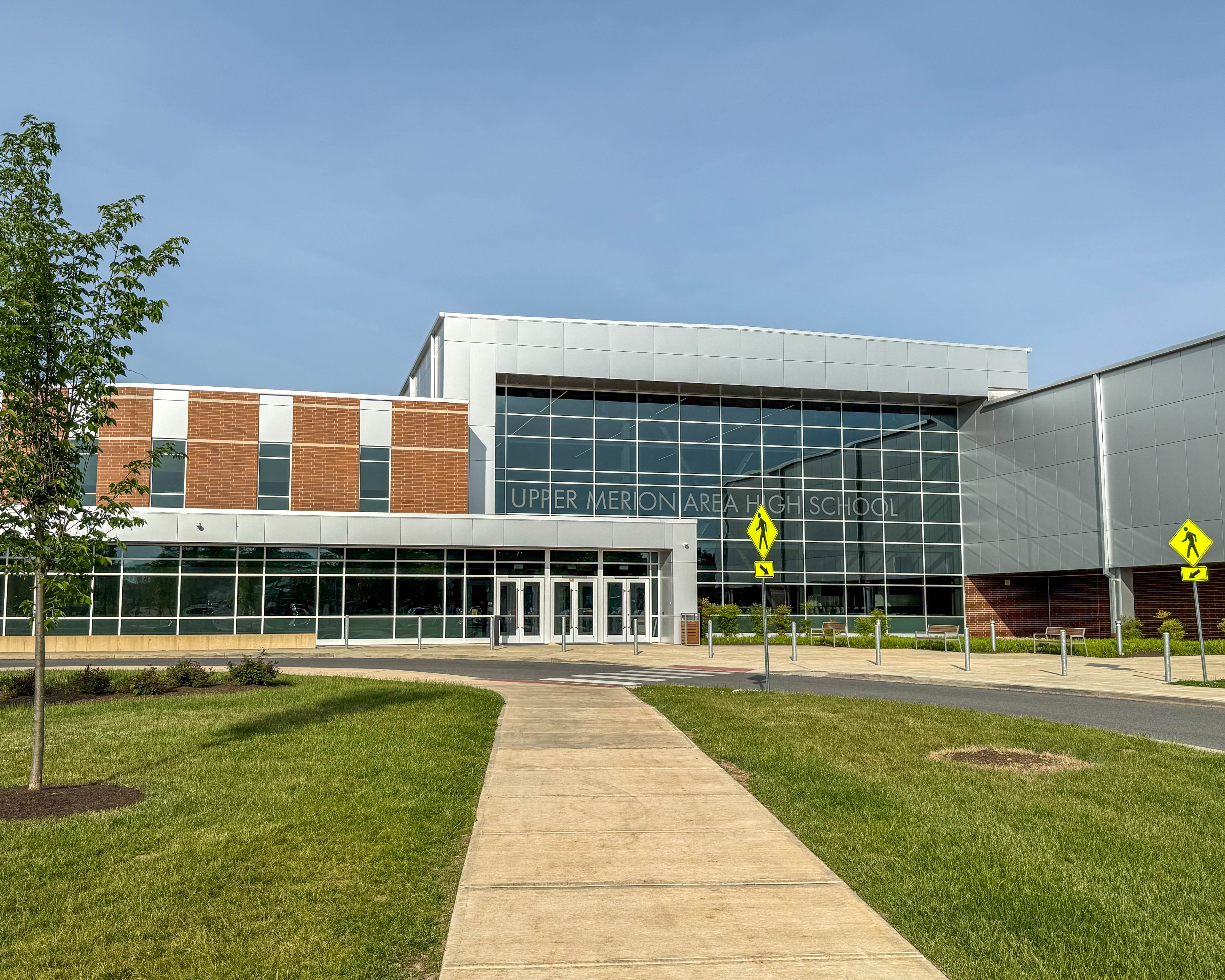 Upper Merion Area High School at 465 Crossfield Road in King of Prussia, Pennsylvania serving the local community