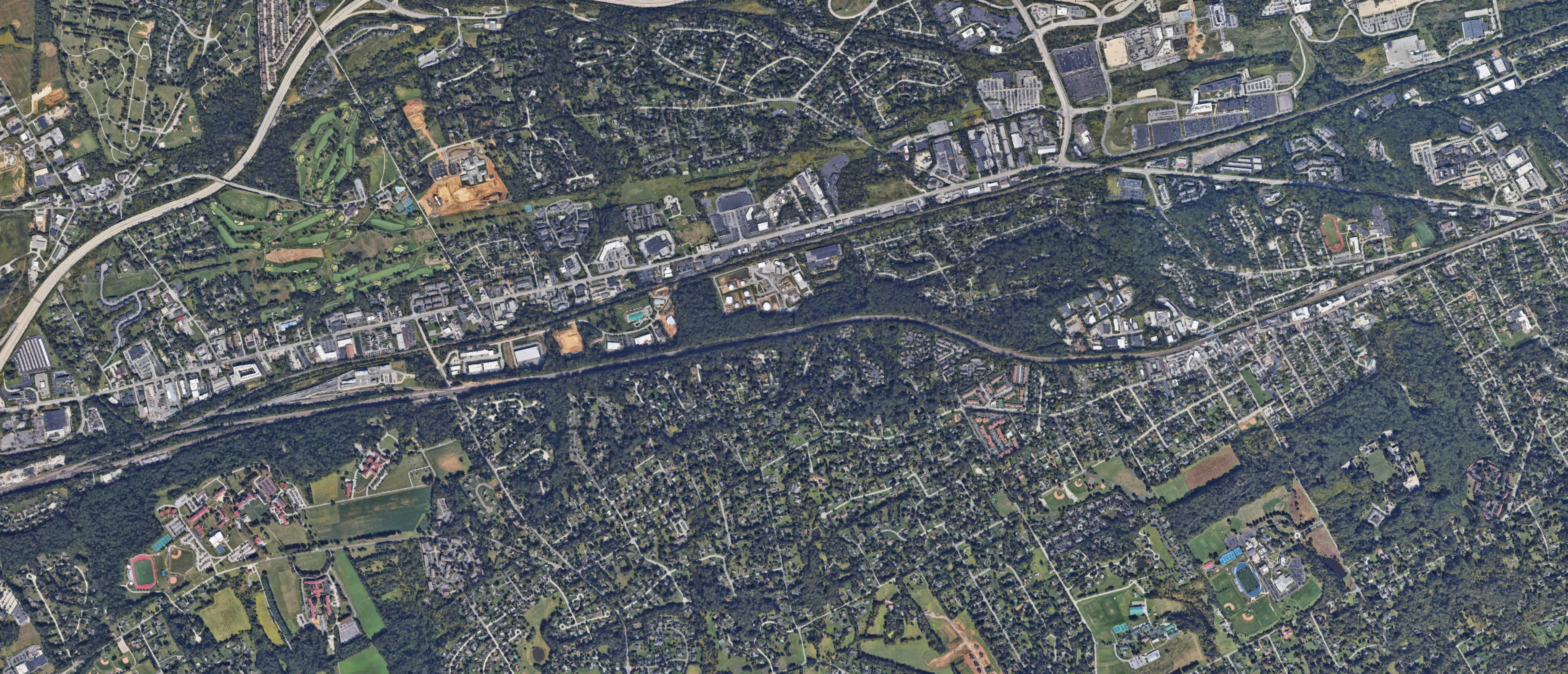 Map of Frazer, Pennsylvania serving the local community